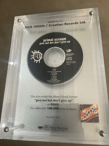 Primal scream award dick - award, to