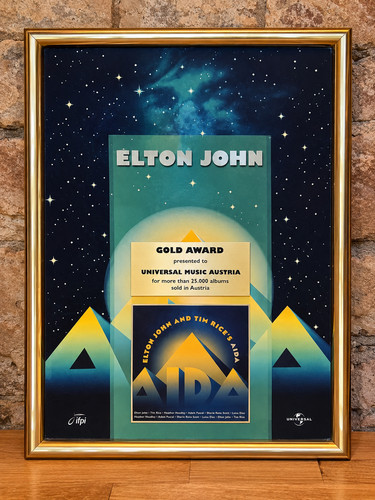 Elton john aida gold - john,