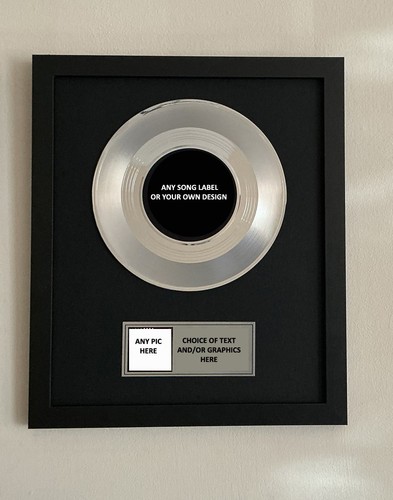 Platinum record plaque award - platinum,