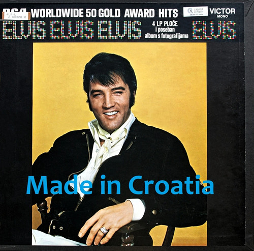 Elvis worldwide gold award - elvis,