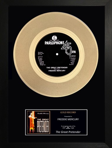 Queen gold record - gold, award