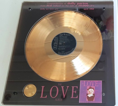 Dolly parton gold record - dolly, award